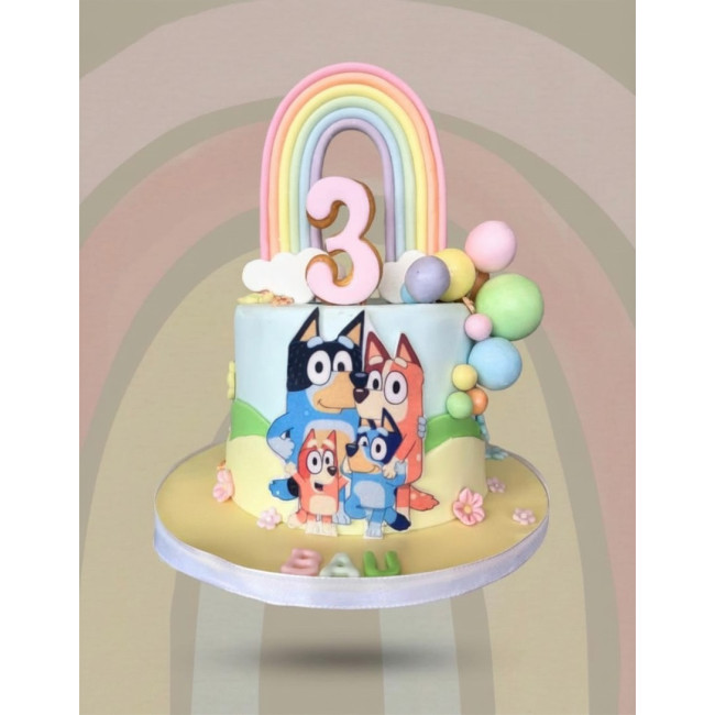 Custom birthday cake – Artisan layer cake Brussels, Wooly Pâtisserie