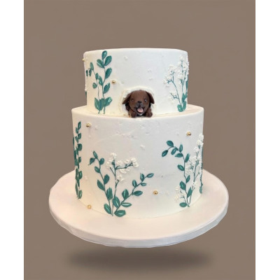 Custom birthday cake – Artisan layer cake Brussels, Wooly Pâtisserie