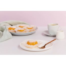 Coconut or Almond Eggs – Traditional Portuguese sweet, Wooly Pâtisserie Brussels