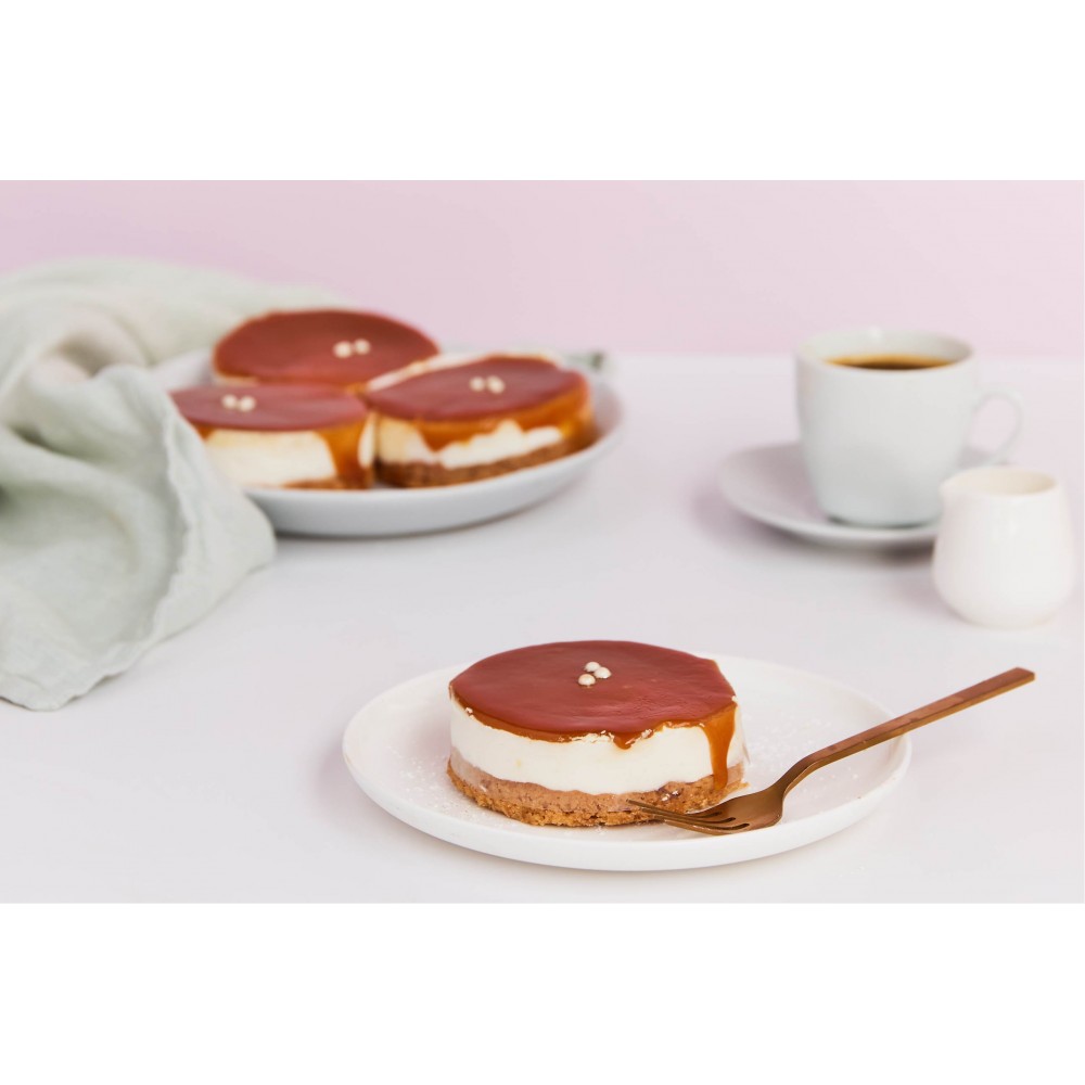 Salted Caramel Cheesecake – Artisan dessert, Wooly Pâtisserie Brussels