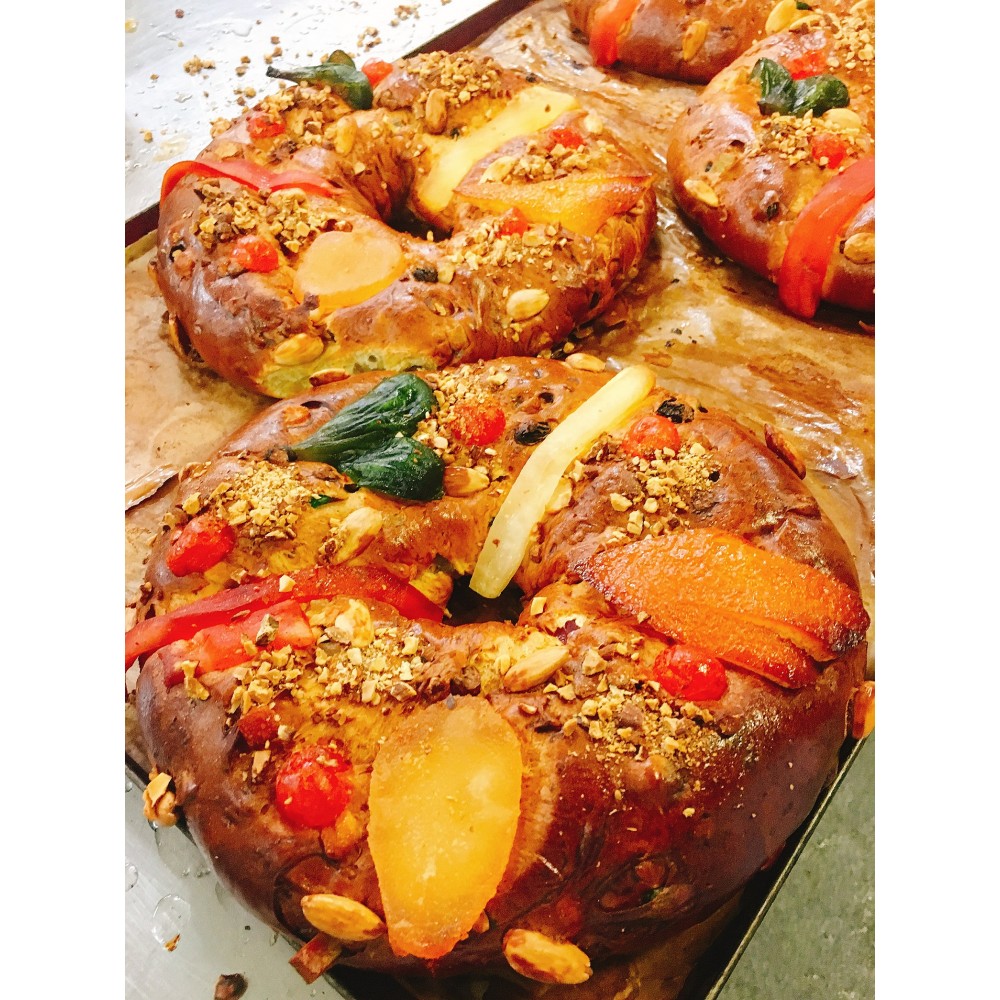 Bolo Rei – Gâteau des Rois portugais aux fruits confits, Wooly Pâtisserie Bruxelles