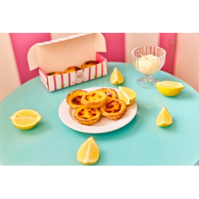Pastel de Nata Salé – Mini quiche feuilletée portugaise, Wooly Pâtisserie Bruxelles